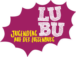 Logo des Jugendtages auf der Luisenburg