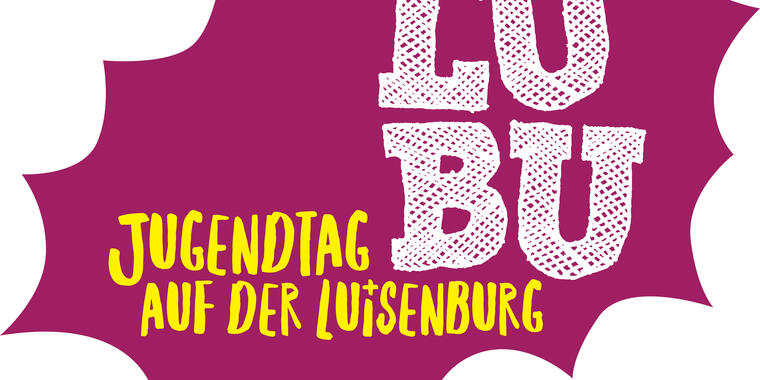 Logo des Jugendtages auf der Luisenburg